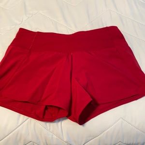 Lululemon Speed Up shorts